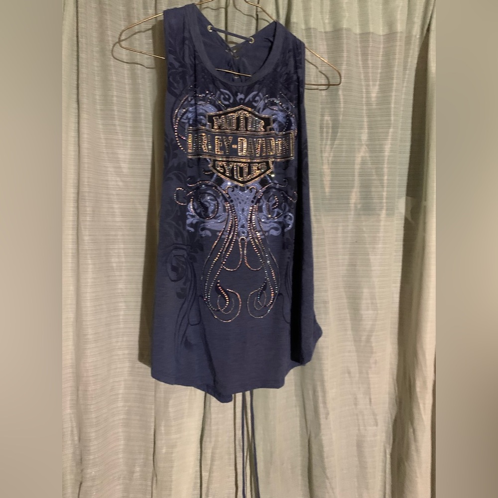 Harley Davidson Sleeveless top size XL